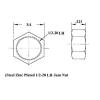 ECONOMY 4 LINK 1/2 x 1/2-20 ROD END KIT WITH BUNGS .065 HEIM JOINTS