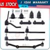 12 PCS Front Suspension Kit Tie Rod End for 1996-2003 CHEVROLET S10 PICKUP