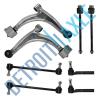 Brand New 8pc Complete Front Suspension for Chevrolet Malibu Pontiac G6 Aura