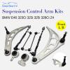 BMW Control Arm Tie Rod Suspension Front  Kit E46 Wishbone End Sway Bar Link Set