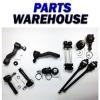 12 Pcs Suspension Kit For 4Wd Pitman Idler Ball Joint Sway Bar Rack End Tie Rod