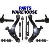 10 Pcs Kit Complete Front &amp; Rear Suspension Parts for Dodge Neon SX 2.0 05-00