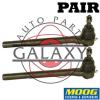 Moog New Inner Tie Rod End Pair For Chevy Bel Air Biscayne Brookwood Impala