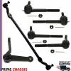 6 PC Kit Steering Parts Dodge D100 72-78 RWD Center Link Tie Rod Ends Idler Arm