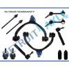 New 12pc Complete Front Suspension Kit for Ford Crown Victoria Town Car Marauder