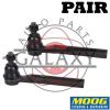 Moog New Replacement Complete Outer Tie Rod End Pair For Hummer H3 2006