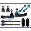 Brand New 10pc Complete Front Suspension Kit for Dodge Nitro and Jeep Liberty