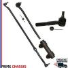 4 PC Kit Steering Parts F100 F250 73-79 RWD Center Link Tie Rod Ends Sleeve