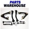 10 Pc Kit Ball Joints Inner Outer Tie Rod Ends Rear Control Arms 3 Yr Warranty