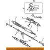 TOYOTA OEM Steering Gear-Outer Tie Rod End 4504619175