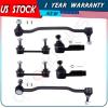 6PCS Suspension Kit Tie Rod End Rear Sway Bar Link For 2002-2004 Nissan Altima