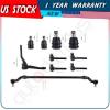 10 New Suspension Tie Rod Ends Center Link Parts for 1981-1993 Dodge D350