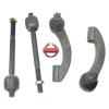 ES3358 ES3359 EV323 Inner Outer Tie Rod Ends Steering Parts Set 4 Pieces RH LH