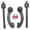 ES3358 ES3359 EV323 Inner Outer Tie Rod Ends Steering Parts Set 4 Pieces RH LH