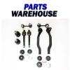 10 Pc Steering Kit Tie Rod Ends Ball Joints For Honda Accord Sedan 2 Yr Warranty