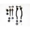 10 Pc Steering Kit Tie Rod Ends Ball Joints For Honda Accord Sedan 2 Yr Warranty