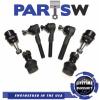 4 Pc Ball Joint Kit 3 Tie Rod End Wrangler Grand Cherokee Suspension Set