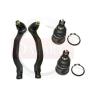 Honda Accord Sedan &amp; Coupe 3.0L Steering Tie Rod Ends Inner Outer Ball Joints