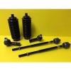 Lancer 02-07 Inner Outer Tie Rod End Set &amp; Steering Boots 6pcs