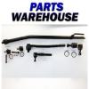 Kit Steering Suspension 2 Lower 2 Upper Ball Joints 2 Inner 1 Outer Tie Rod Ends