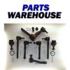 8 Inner Outer Tie Rod End Pitman Idler Arm Ball Joints Ford Lincoln F-150 2WD