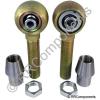 5&#034; Long Shaft Panhard 1-1/4 x 9/16 Bore Chromoly Rod Ends (Fits1-3/4 x.120 Tube)