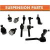 Suspension Ball Joint Tie Rod End Pitman Idler Arm Kit Dodge Dakota 4WD 87-96