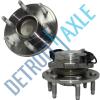 Pair of 2 Front Driver and Passenger Wheel Hub and Bearing Assembly w/ ABS - 2WD