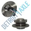 2 Front 2008-09 BMW Wheel Hub Bearing Assembly Pair Set