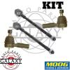 Moog New Inner &amp; Outer Tie Rod End PairS For Pathfinder 96-04 QX4 97-03