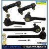 6 Pc Kit Front Inner &amp; Outer Tie Rod End Chevy Blazer S10 Sonoma Jimmy 4WD