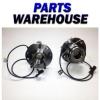 2 New Front Left &amp; Right Chevy Gmc Olds Wheel Hub And Bearing Assembly Pair 4WD