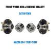 Mazda CX-7 Front Wheel Hub And Bearing Kit Assembly 2007-2012   PAIR