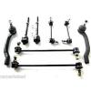 Honda Pilot 2003-2005 Tie Rod End Front Inner &amp; Outer Sway Bar Link 8Pcs Kit