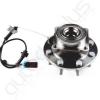 Qty (2) Front Wheel Hub Bearing Assembly Fits Sierra 3500 Silverado 3500 01-07