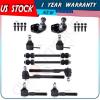 10 Suspension Tie Rod End Sway Bar Parts for Dodge Ram 2500 3500 RWD 00-01-02