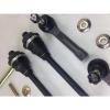 6 Piece Steering Front End Kit Sway Bar Links Tie Rod Ends 1 Year Warranty