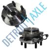 Pair: 2 New FRONT Driver and Passenger Wheel Hub Bearing - w/ ABS - 4x4