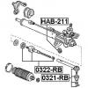 Tie Rod End - Honda Odyssey 2005 - 2010 Febest # 0321-RB OEM 53540-SHJ-A01