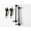 2001-2004 DODGE CARAVAN TIE ROD END OUTER &amp; SWAY BAR LINK FRONT 4PCS KIT SAVE