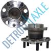 Pair (2) New REAR FWD Dodge Chrysler, Wheel Hub and Bearing Assembly Non ABS