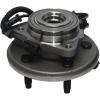 Front Wheel Hub &amp; Bearing Assembly &amp; 2 Outer Tie Rod End - Ford Lincoln 2WD 4x4