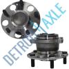 Pair: 2 New REAR 2005-07 Accord HYBRID ABS Wheel Hub and Bearing Assembly