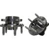 Pair of 2 NEW Front Driver and Passenger Wheel Hub and Bearing Assembly w/ ABS