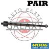 Moog New Inner Tie Rod End Pair For Chevrolet Metro Suzuki Swift 97-01