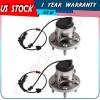 2 Front Left Or Right Wheel Hub Bearing Assembly Fits Lincoln Ford 5 Lug W/ABS