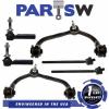 2 Upper Control Arms 4 Tie Rod Ends kit for Expedition Navigator 2003-2004