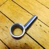 4-Bar Angled Bar Rod End 5/8-18 LH Thread Zinc Plated