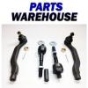 4 Tie Rod Ends Honda Accord 98-99-00-01-02 Outer Inner 1 Year Warranty