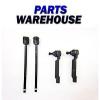 4 Pcs Kit Front Inner and Outer Tie Rod Ends